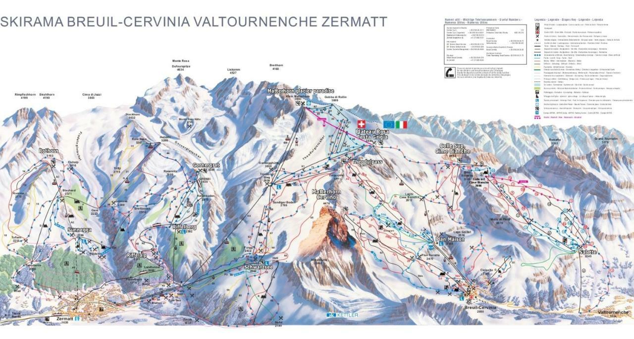 Hotel Meuble Meridiana Valtournenche Zewnętrze zdjęcie